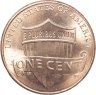 Купить США 1 цент 2011 P [KM#468] "Lincoln Cent. Реверс щита"