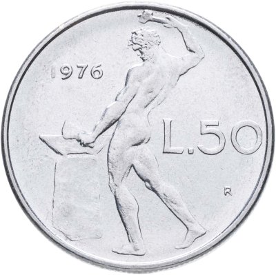 купить Италия 50 лир 1976