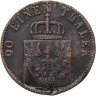 Купить Германия, Пруссия 4 пфеннига (pfennige) 1865