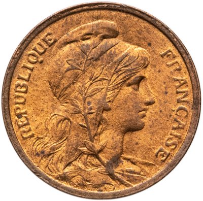 купить Франция 1 сантим (centime) 1920