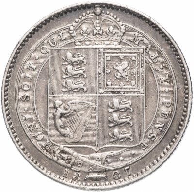 купить Великобритания 1 шиллинг 1887