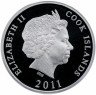 Купить Острова Кука 10 долларов 2011 "Год кролика"