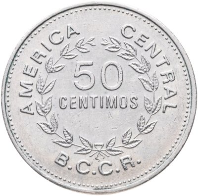 купить Коста-Рика 50 сентимо (centimos) 1976