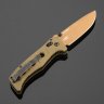 Купить Складной нож Benchmade Mini Adamas, сталь CruWear, рукоять Olive Drab G10, артикул 273FE-2, США