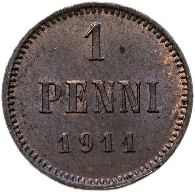 купить 1 пенни (penni) 1911 Российская Финляндия