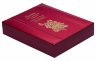 Купить Острова Кука набор из 4-х монет 1 доллар 2008  "Пионы - цветы небесной красоты"