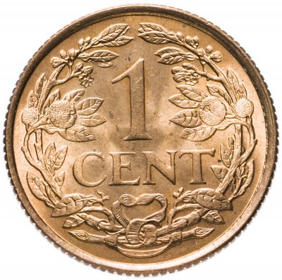 купить Нидерландские Антильские острова 1 цент (cent) 1963