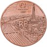 Купить Франция 1/4 евро (euro) 2022 "Олимпийские игры в Париже 2024 - Кайтсерфинг, Парусный спорт"
