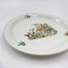 Купить Тарелка со сказочной сценой, фарфор, деколь, Weisswasser Porzellan, ГДР, 1945-1960 гг.