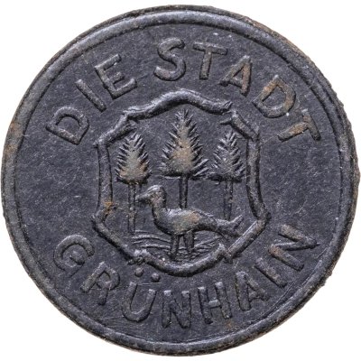 купить Германия, (Германская Империя) 10 пфеннигов 1916 "Грюнхайн"
