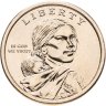 Купить США 1 доллар (dollar) D 2026  "Коренные Американцы - Полли Купер"