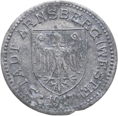 купить Германия, Арнсберг 50 пфеннигов 1917