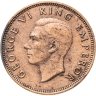 Купить Новая Зеландия 1/2 пенни (penny) 1946
