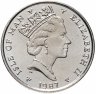 Купить Остров Мэн 5 пенсов (pence) 1987