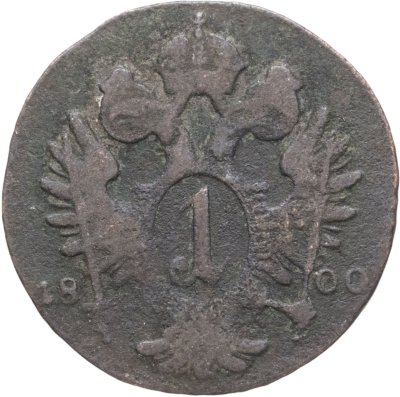 купить Австрия 1 крейцер (kreuzer) 1800