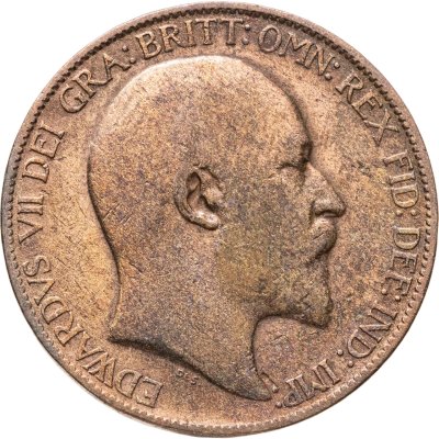 купить Великобритания 1/2 пенни (penny) 1909
