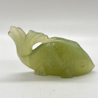 купить Статуэтка "Рыба" настольная, натуральный камень, резьба, Азия, 1990-2010 гг.