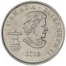 Купить Канада 25 центов (квотер, quarter dollar) 2008 "XXI зимние Олимпийские Игры, Ванкувер 2010 - Фигурное катание"