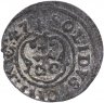 Купить Шведская Ливония 1 солид 1632-1654 королева Кристина