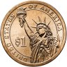 Купить США 1 доллар 2011 P "20-ый Президент США - Джеймс Гарфилд"