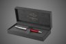 Купить Шариковая ручка Parker Sonnet Entry Point Red Steel CT, стержень: M, цвет чернил: black , в подарочной упаковке, Металлы: нержавеющая сталь, палладий, 2026 г.