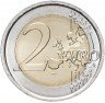 Купить Италия 2 евро 2015 "750 лет со дня рождения Данте Алигьери"