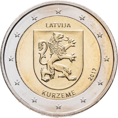 купить Латвия 2 евро (euro) 2017 Исторические области Латвии - Курземе