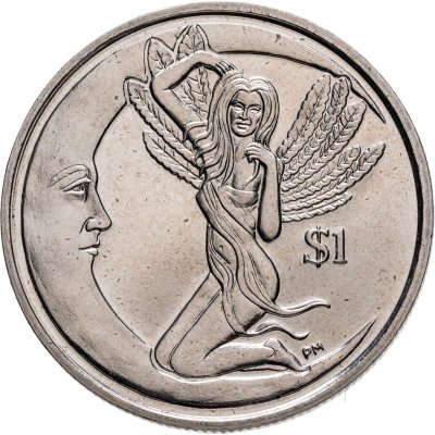 купить Британские Виргинские острова 1 доллар (dollar) 2012 "Луна"
