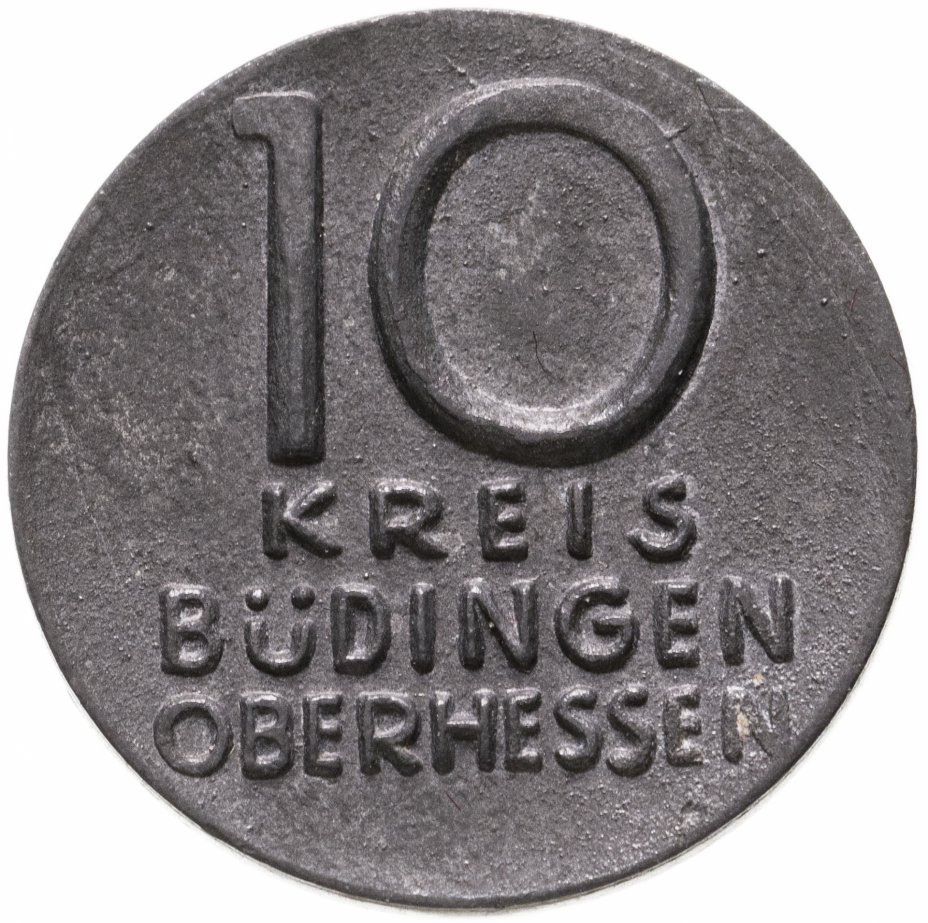 купить Германия (Бюдинген) нотгельд 10 пфеннигов (без обозначения года)