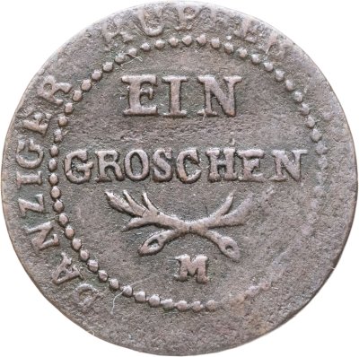 купить Данцигская Республика (Вольный город Данциг) - французская оккупация, 1 грош 1812