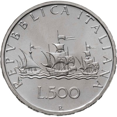 купить Италия 500 лир 1990