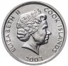 Купить Острова Кука 1 цент (cent) 2003  "Обезьяна"