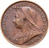 Купить Великобритания 1 фартинг (farthing) 1901