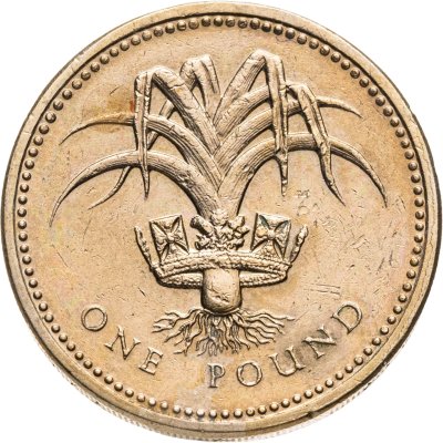 купить Великобритания 1 фунт (pound) 1985