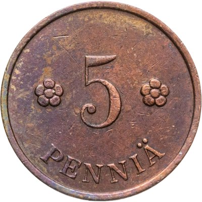 купить Финляндия 5 пенни (pennia) 1936