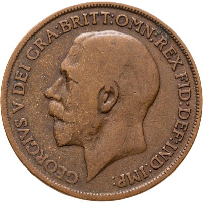 купить Великобритания 1 пенни (penny) 1918