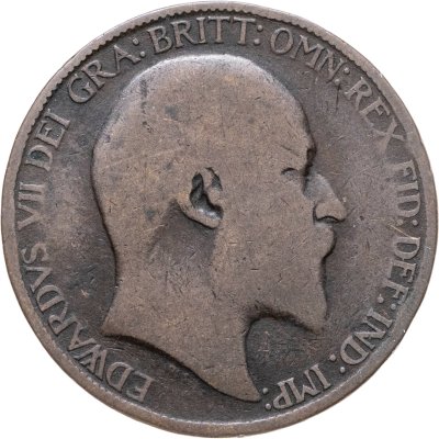 купить Великобритания 1/2 пенни (penny) 1903