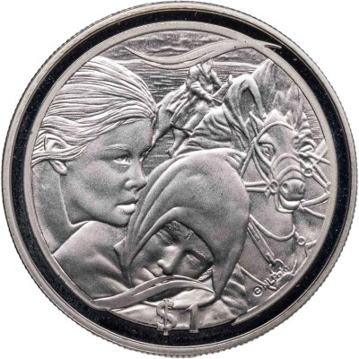 купить Новая Зеландия 1 доллар 2003 "Властелин Колец - Полёт в Форд"
