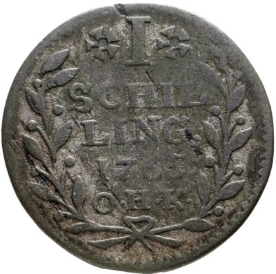 купить Германия, Гамбург 1 шиллинг 1765