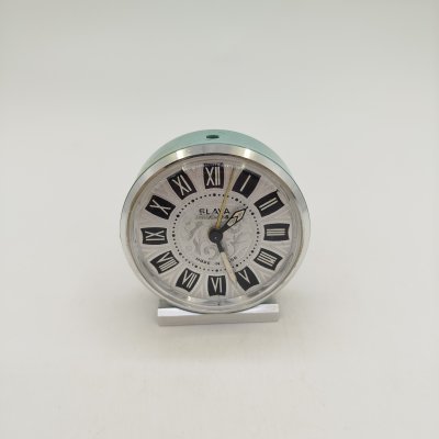 купить Часы настольные с будильником, металл, стекло, Второй Московский часовой завод «Слава», СССР, 1960-1980 гг.