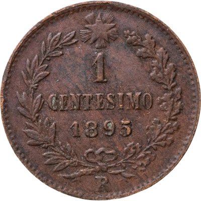 купить Италия 1 чентезимо (centesimo) 1895 R