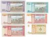 Купить Монголия набор из 6 банкнот 1, 5, 10, 20, 50, 100 тугриков 2000-2008