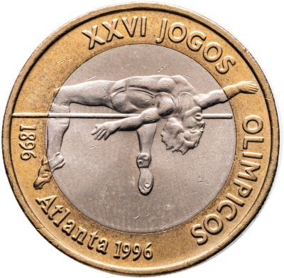 купить Португалия 200 эскудо (escudos) 1996 "XXVI летние Олимпийские Игры, Атланта 1996"
