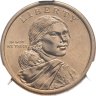 Купить США 1 доллар (dollar) 2015 P "Коренные Американцы - Рабочие Мохоки" в слабе DNC MS66