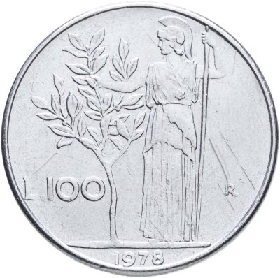купить Италия 100 лир 1978