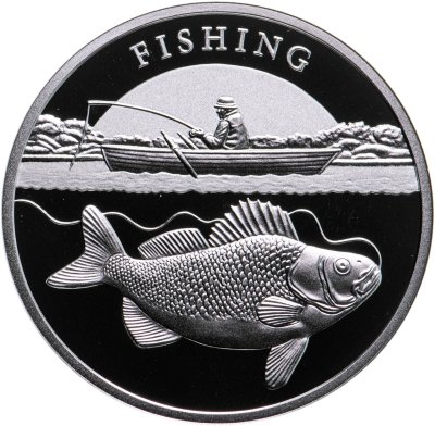 купить Остров Ниуэ 1 доллар 2014 "Рыбалка"