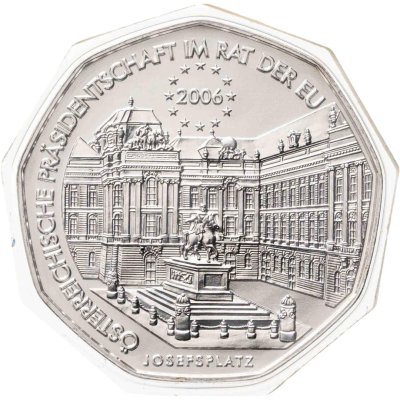купить Австрия 5 euro (евро) 2006 "Председательство Австрии в Совете ЕС" в буклете