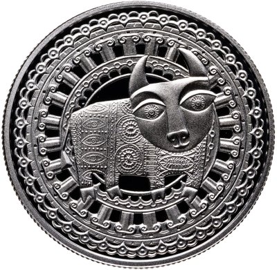 купить Беларусь 1 рубль 2009 "Знаки зодиака - Телец"