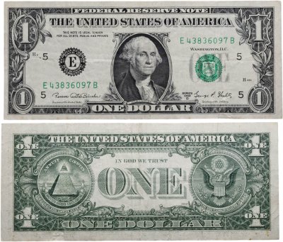 купить США 1 доллар 1969D года (Pick 349e) Е-Ричмонд