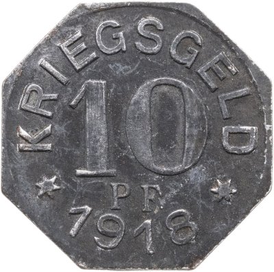 купить Германия, Гайльдорф 10 пфеннигов 1918
